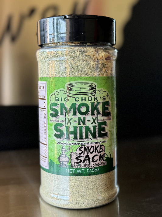 Smoke N Shine's "Smoke Sack" all purpose gourmet seasoning 12.5 oz