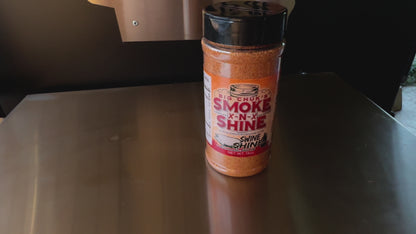 Smoke N Shine's "Swine Shine"  Sweet Heat BBQ Rub13OZ